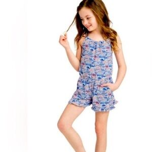 Vineyard Vines Patriotic Whale Romper🇺🇸